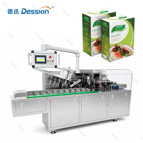 Industrial Frozen Food Cartoning Machine | Turnkey End-of-Line Packaging for Co-Packing & Contract Manufacturing